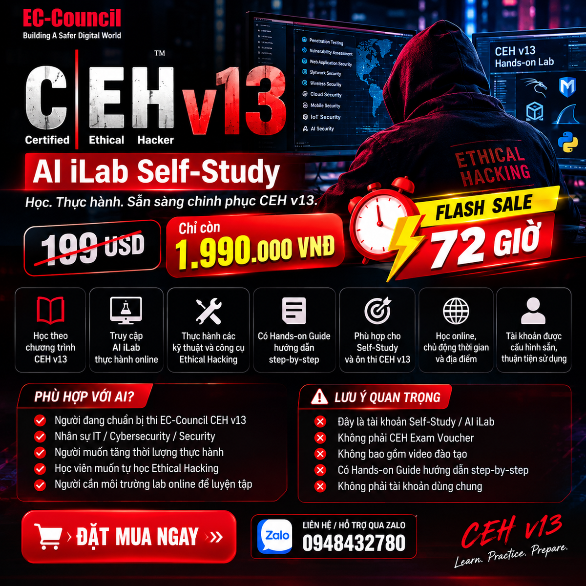 CEH v13 AI iLab Course + Official Practice Video Guides