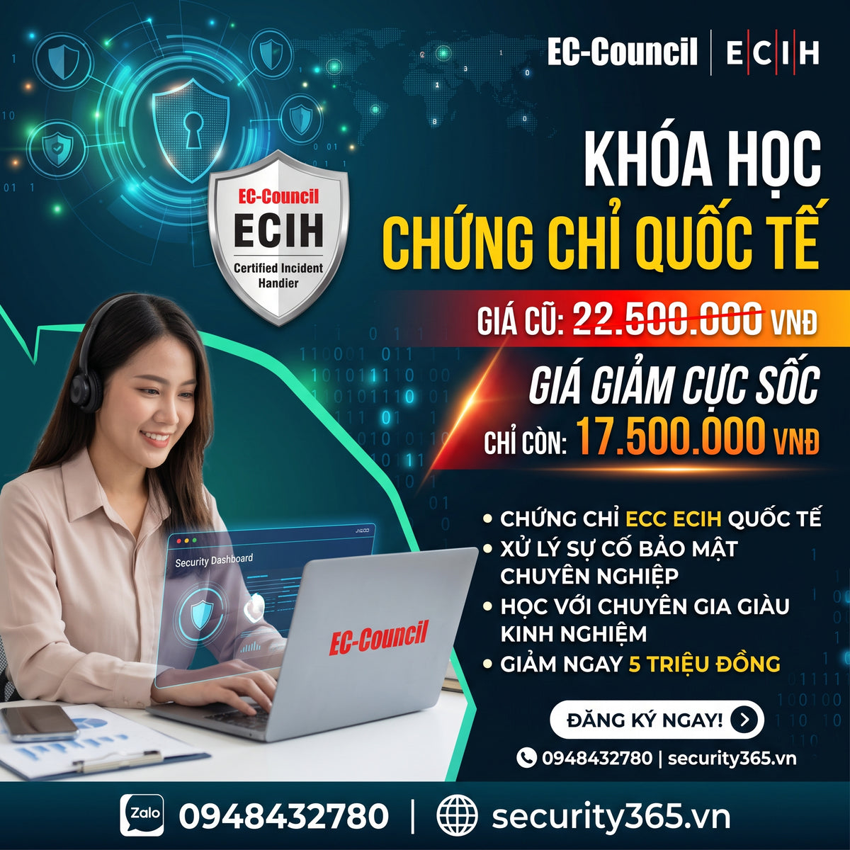 EC-COUNCIL ECIH COMPLETE TRAINING & EXAM PACKAGE